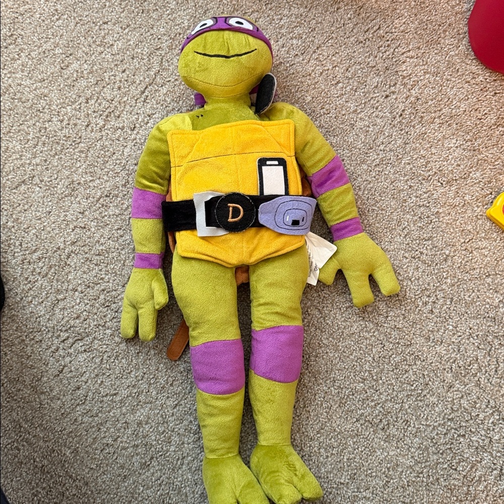 Donatello Teenage Mutant Ninja Turtles Stuffed Animal Large